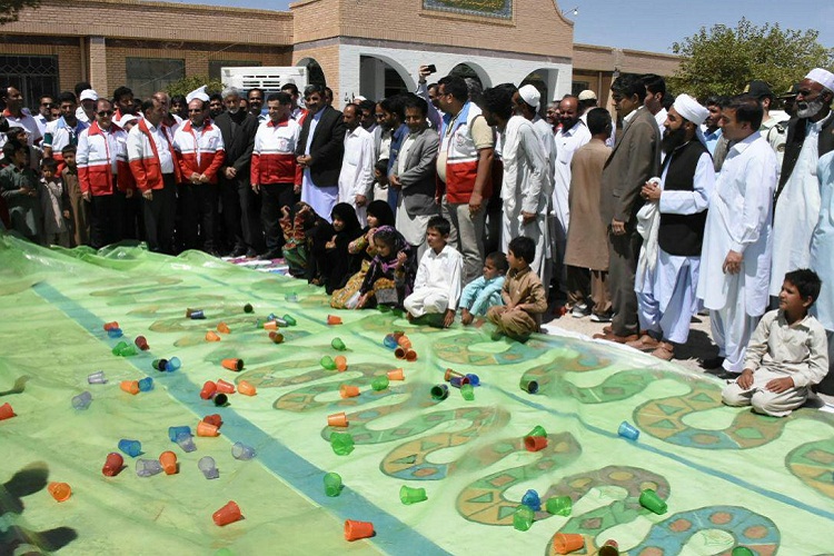 تصاویری از حضور کاروان سلامت در سیستان و بلوچستان