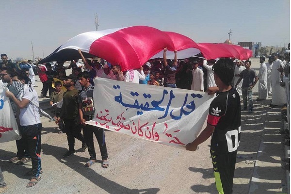 بسته‌شدن گذرگاه مرزی عراق ـ کویت از سوی تظاهرکنندگان
