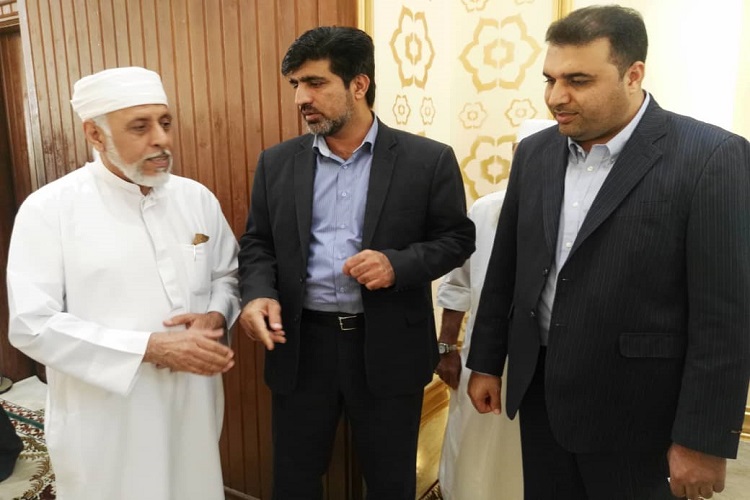 بازدیدفرماندار خمیر از روستاهای بخش مرکزی جهت برسی ورفع مشکالات