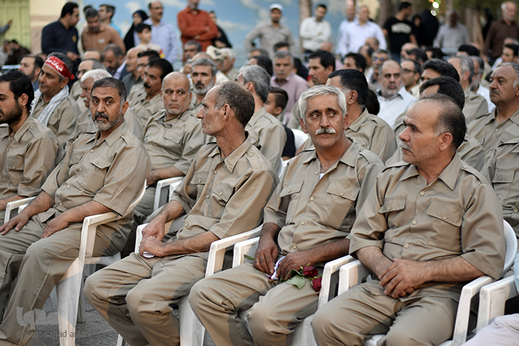 مراسم تجلیل از آزادگان