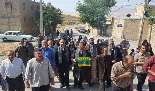 گزارش تصویری حضور کاروان &laquo;زیر سایه خورشید&raquo; در بروجرد