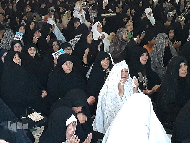 گزارش تصویری قرائت دعای عرفه در مصلای الغدیر خرم&zwnj;آباد