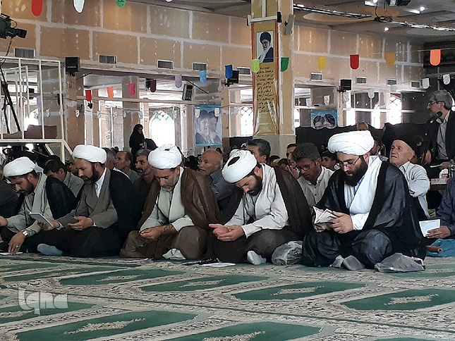 گزارش تصویری قرائت دعای عرفه در مصلای الغدیر خرم&zwnj;آباد