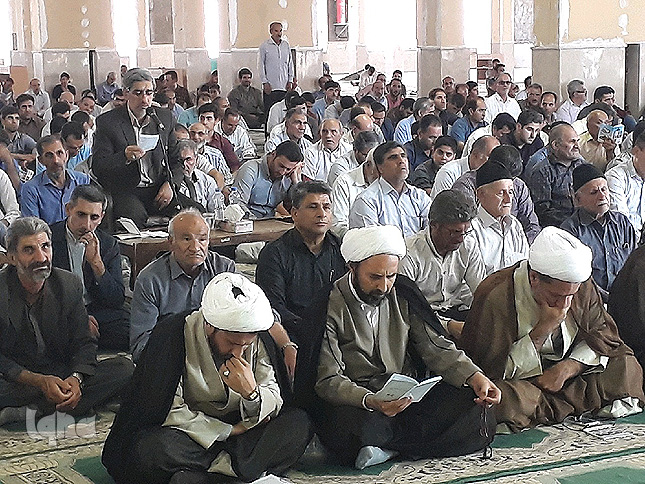 گزارش تصویری قرائت دعای عرفه در مصلای الغدیر خرم&zwnj;آباد