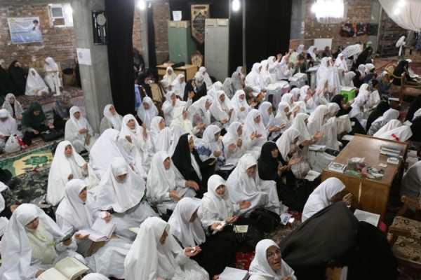 مراسم روحبخش دعای عرفه در سلماس