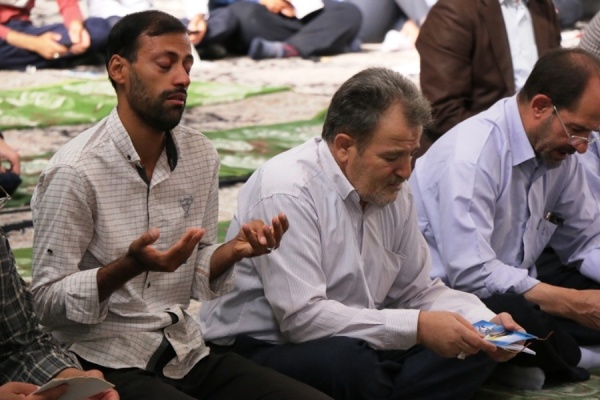 مراسم روحبخش دعای عرفه در سلماس