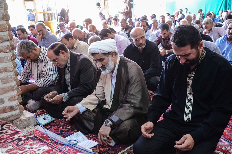 مراسم دعای عرفه در آستان مقدس سیدحمزه(ع) تبریز
