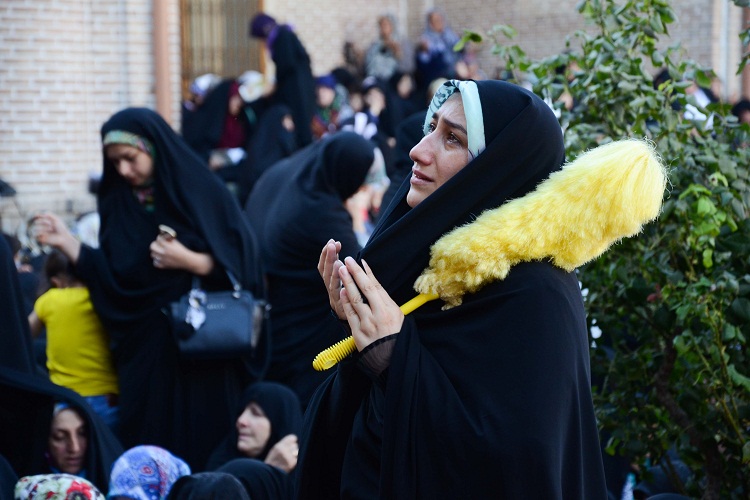 مراسم دعای عرفه در آستان مقدس سیدحمزه(ع) تبریز