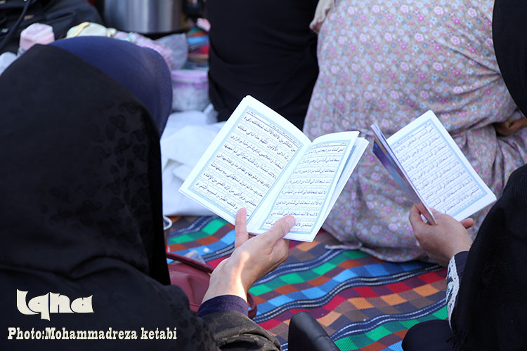 برگزاری دعای عرفه در همدان+ تصاویر