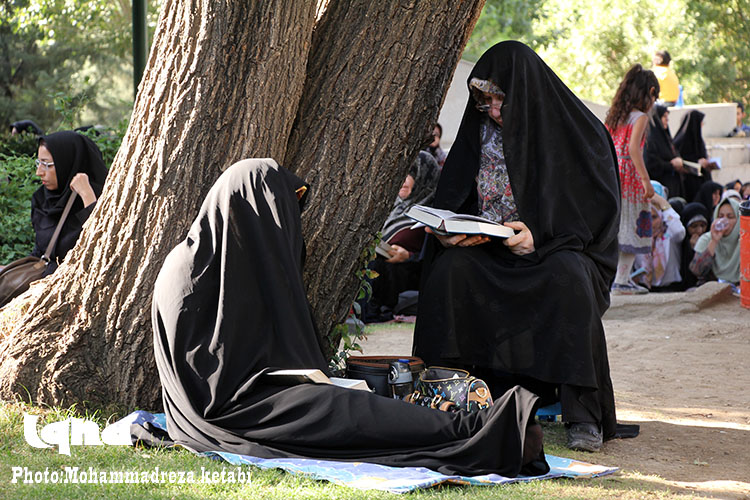 برگزاری دعای عرفه در همدان+ تصاویر