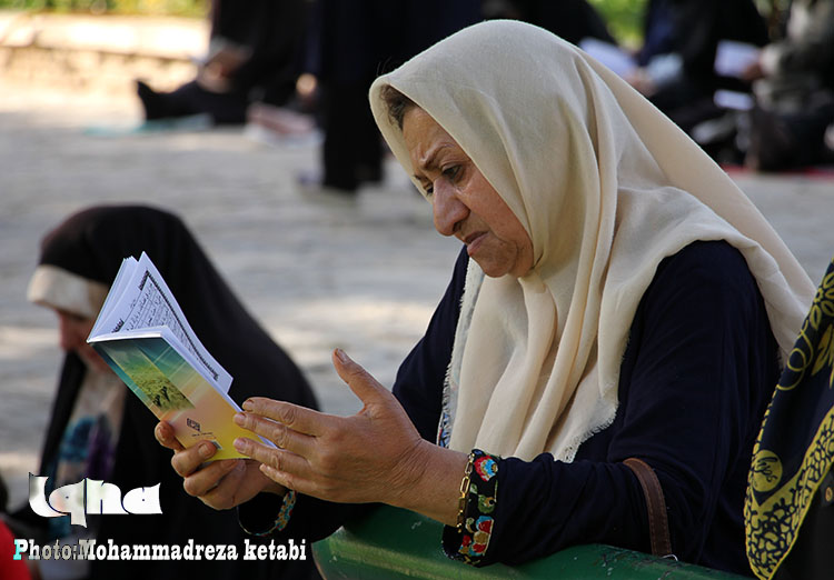 برگزاری دعای عرفه در همدان+ تصاویر