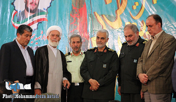 حضور سردار سلیمانی در همدان به مناسبت گرامیداشت عملیات قدس+ تصاویر