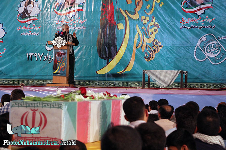 حضور سردار سلیمانی در همدان به مناسبت گرامیداشت عملیات قدس+ تصاویر