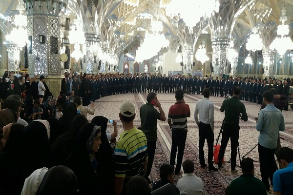 تصویربرداری چهار اثر جدید گروه تواشیح محمدرسول‌الله(ص) در مشهد