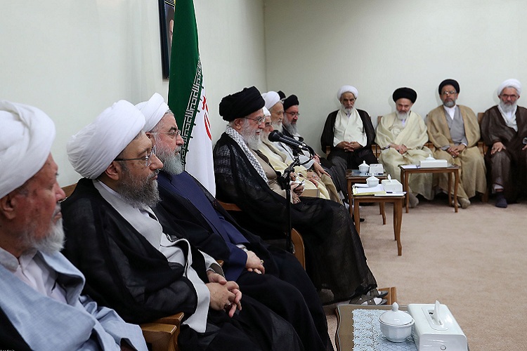 دیدار رئیس و اعضای مجلس خبرگان رهبری با رهبر معظم انقلاب