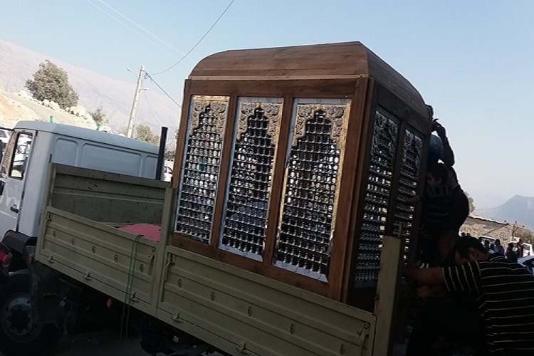 نصب ضریح امامزاده یحیی(ع )چرام نصب ضریح امامزاده یحیی(ع )چرام