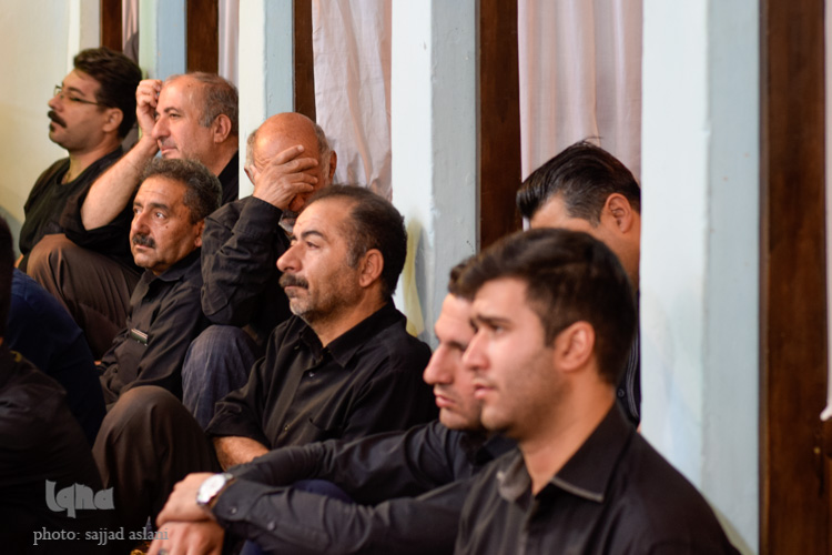 عزاداری سیدالشهدا در حسینیه ی بنکدار
