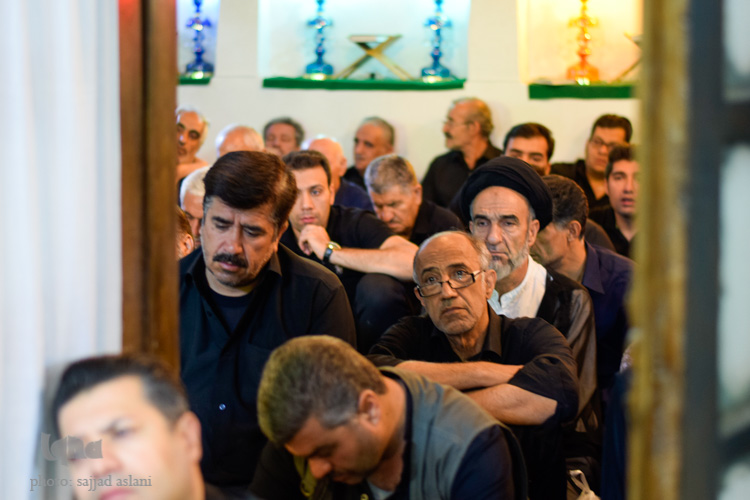 عزاداری سیدالشهدا در حسینیه ی بنکدار
