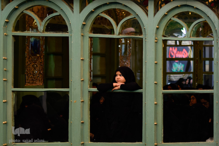 عزاداری سیدالشهدا در حسینیه ی بنکدار