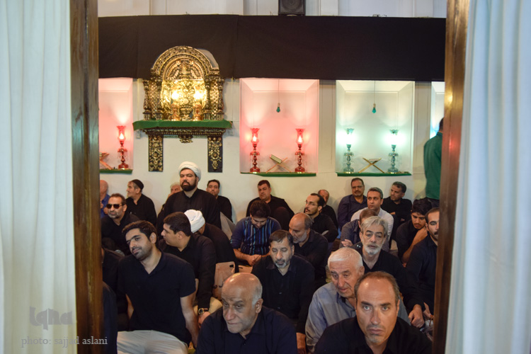 عزاداری سیدالشهدا در حسینیه ی بنکدار