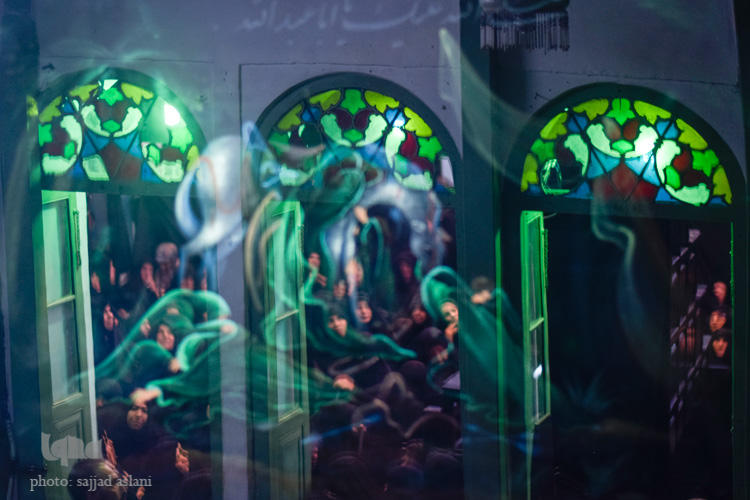 عزاداری سیدالشهدا در حسینیه ی بنکدار
