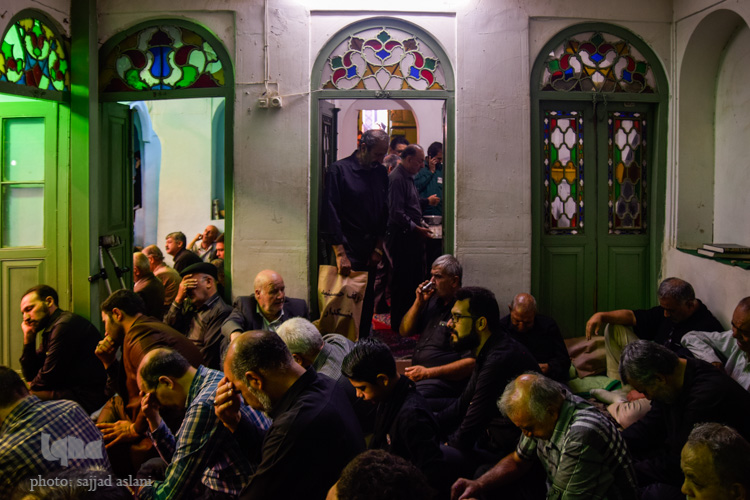 عزاداری سیدالشهدا در حسینیه ی بنکدار
