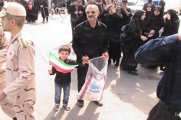 گزارش تصویری تشییع پیکر مطهر شهید حبیب&zwnj;اله&zwnj;پور در بابلسر &lrm;