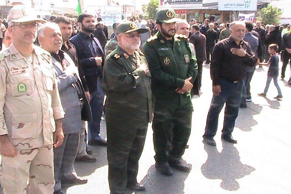 گزارش تصویری تشییع پیکر مطهر شهید حبیب&zwnj;اله&zwnj;پور در بابلسر &lrm;