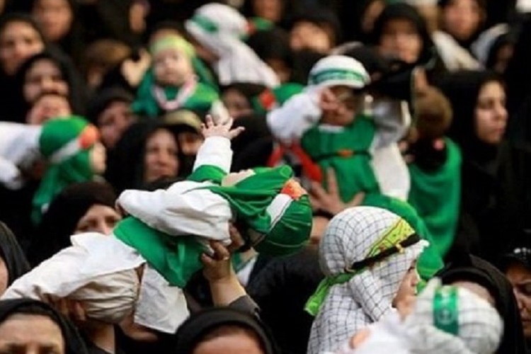 همایش شیرخوارگان حسینی در کرمانشاه برگزار شد