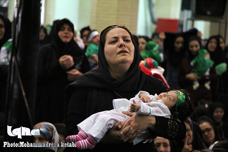 گزارش تصویری مراسم شیرخوارگان حسینی در همدان