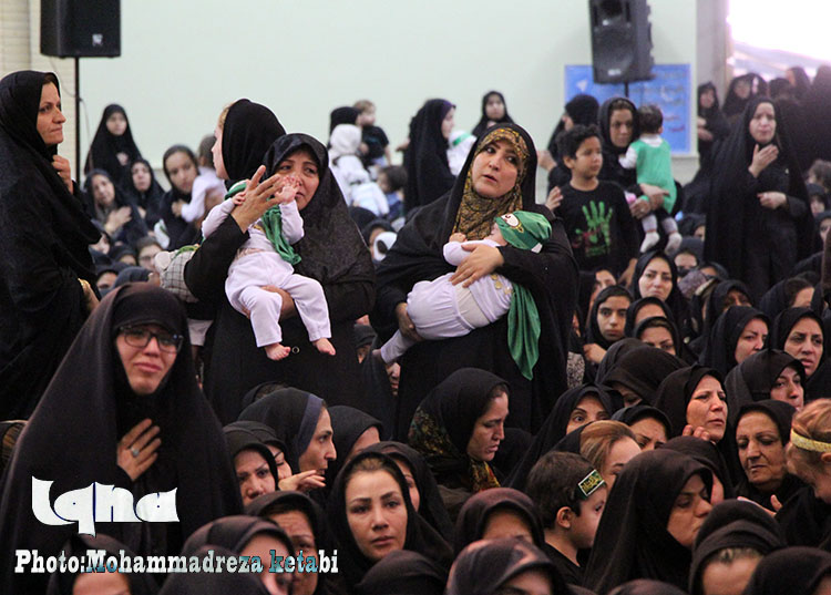 گزارش تصویری مراسم شیرخوارگان حسینی در همدان