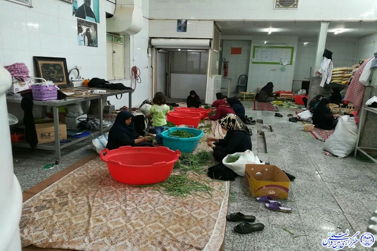 پخت غذای نذری- بیرجند