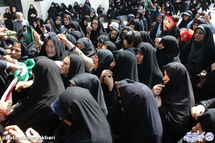 گزارش تصویری/استقبال مردم چهارمحال و بختیاری از خادمین حسینی