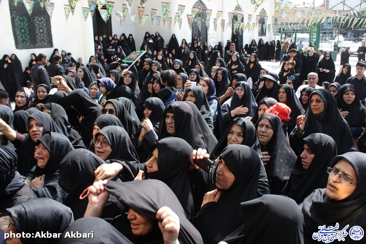 گزارش تصویری/استقبال مردم چهارمحال و بختیاری از خادمین حسینی