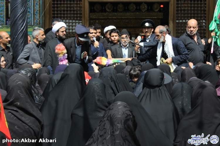 گزارش تصویری/استقبال مردم چهارمحال و بختیاری از خادمین حسینی