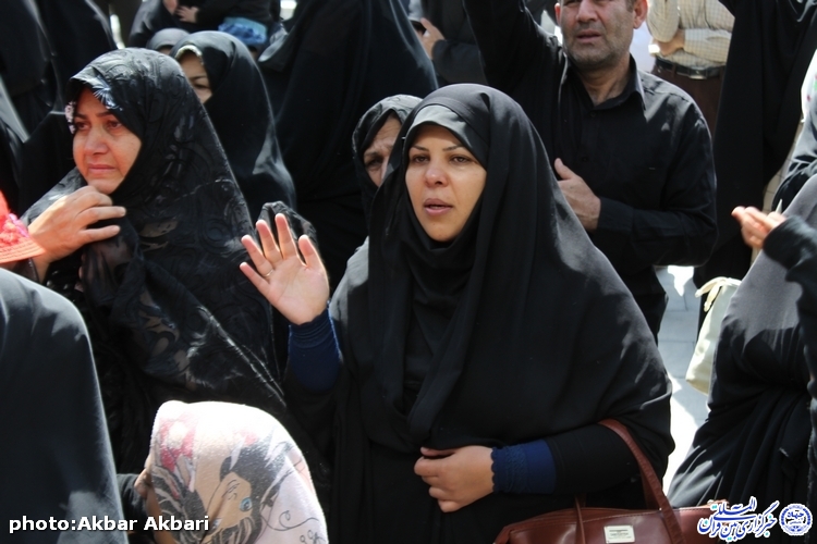گزارش تصویری/استقبال مردم چهارمحال و بختیاری از خادمین حسینی