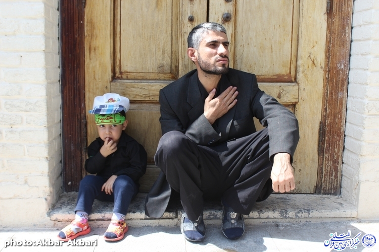 گزارش تصویری/استقبال مردم چهارمحال و بختیاری از خادمین حسینی