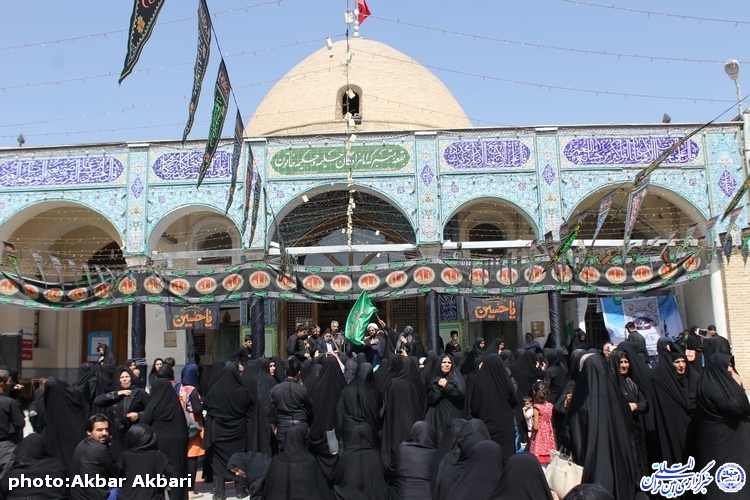 گزارش تصویری/استقبال مردم چهارمحال و بختیاری از خادمین حسینی