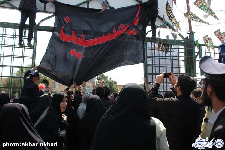 گزارش تصویری/استقبال مردم چهارمحال و بختیاری از خادمین حسینی