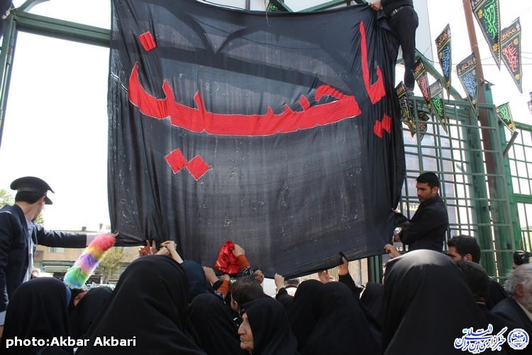 گزارش تصویری/استقبال مردم چهارمحال و بختیاری از خادمین حسینی