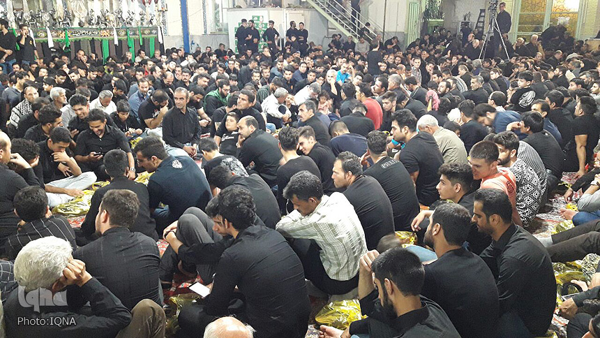 گزارش تصویری عزاداری محرم در مسجد سیدبحرالعلوم بروجرد