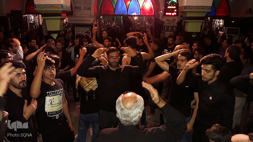 گزارش تصویری عزاداری محرم در مسجد سیدبحرالعلوم بروجرد