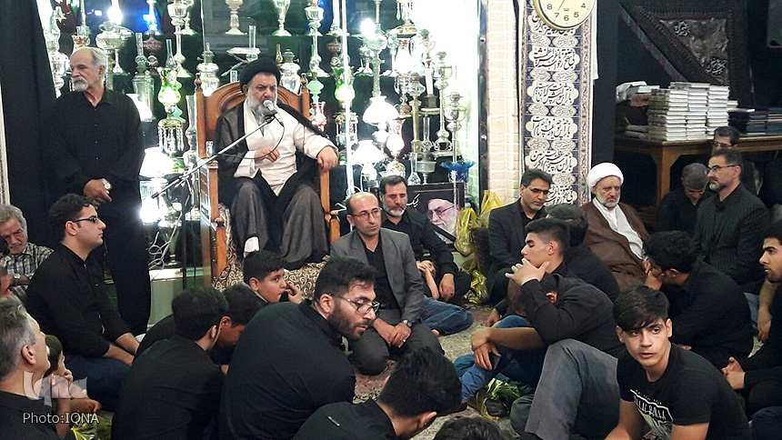 گزارش تصویری عزاداری محرم در مسجد سیدبحرالعلوم بروجرد