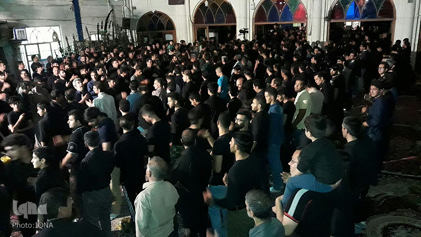 گزارش تصویری عزاداری محرم در مسجد سیدبحرالعلوم بروجرد