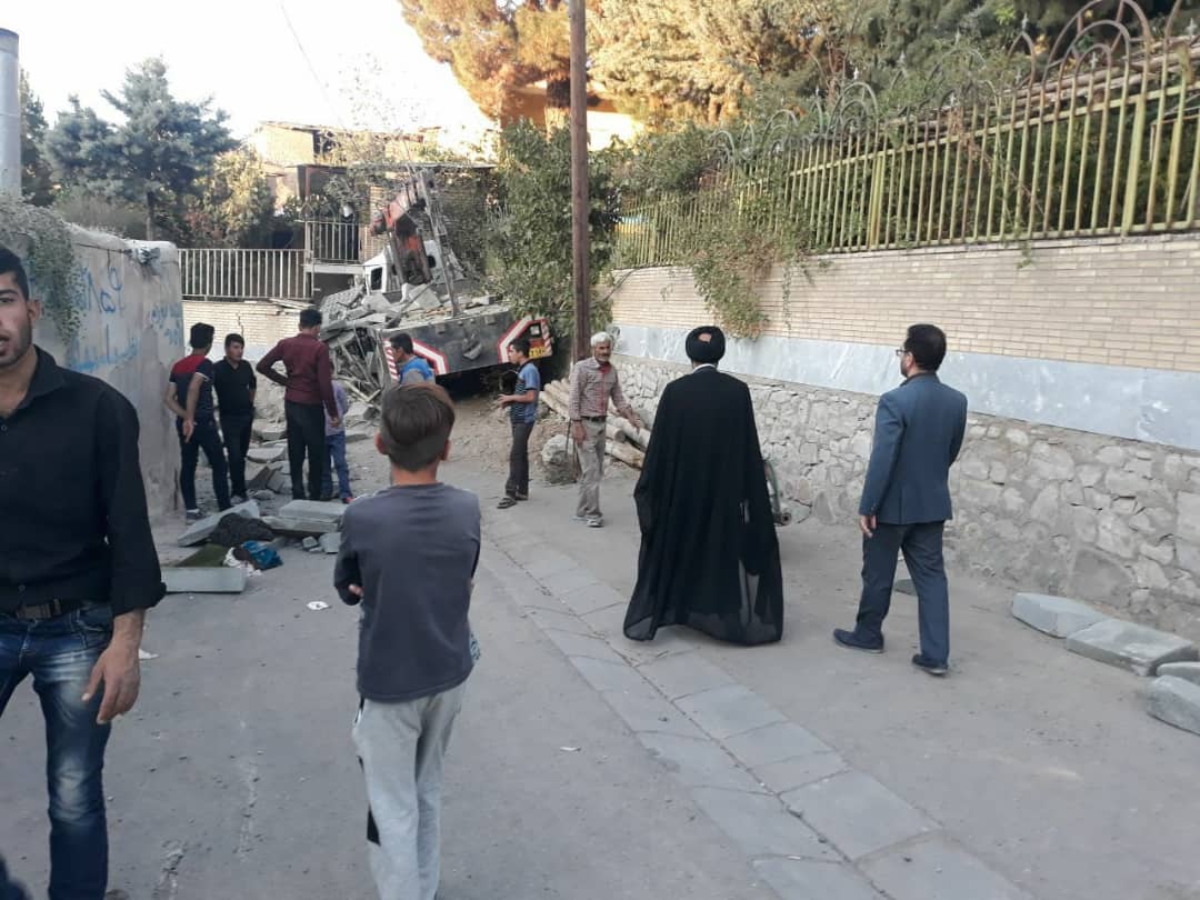 جزییات حادثه برخورد کامیون جرثقیل در سبزوار