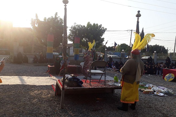 گزارش تصویری تعزیه حربن ریاحی در جویبار