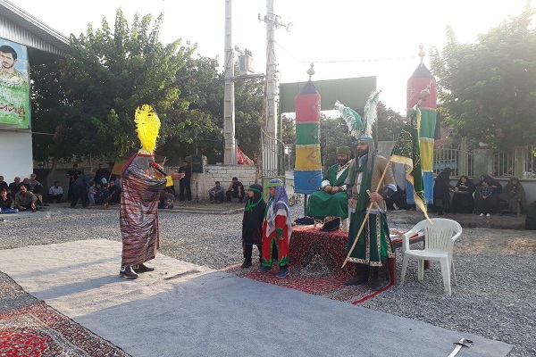 گزارش تصویری تعزیه حربن ریاحی در جویبار