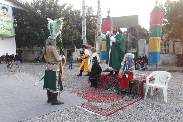 گزارش تصویری تعزیه حربن ریاحی در جویبار