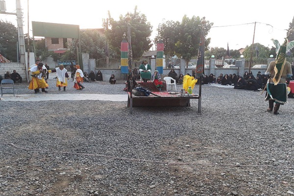 گزارش تصویری تعزیه حربن ریاحی در جویبار