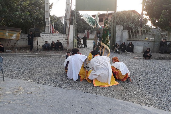 گزارش تصویری تعزیه حربن ریاحی در جویبار